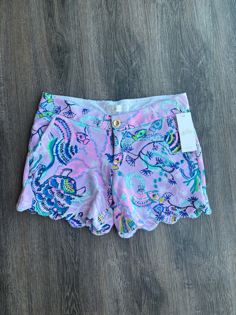 NWT Lilly Pulitzer Buttercup Shorts - Picture 1 of 8
